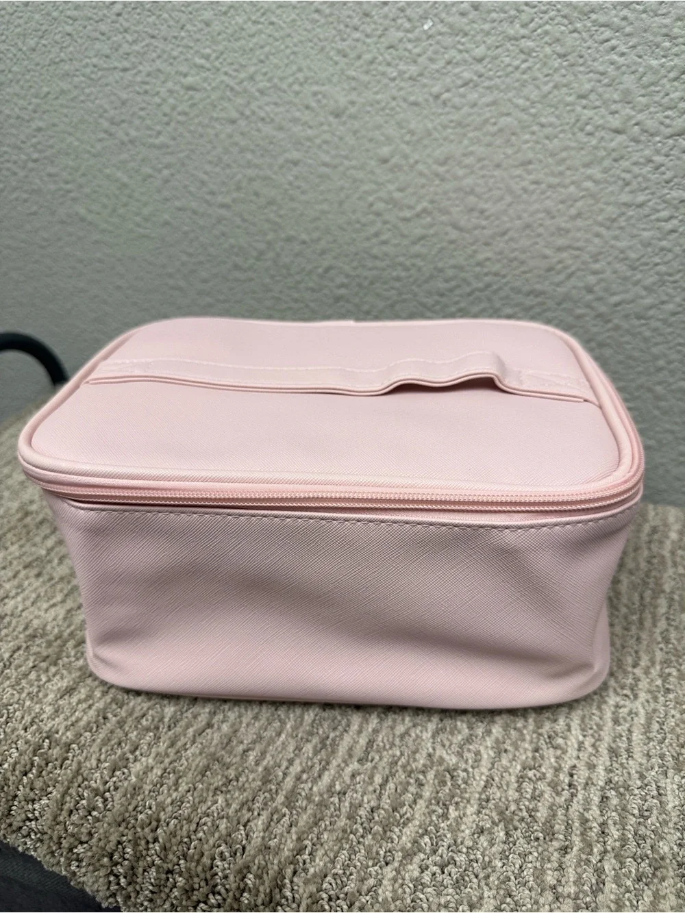 Light Pink Cosmetic Travel Case